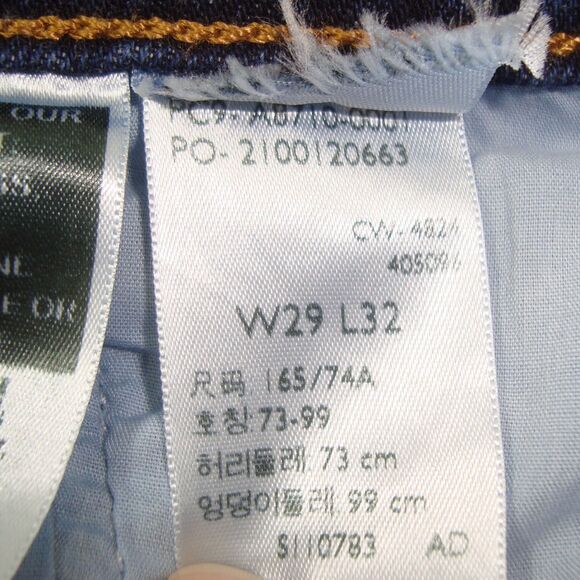 LEVI'S Premium Wedgie Big E Bootcut Button Fly Blue Denim Jeans - Picture 11 of 14